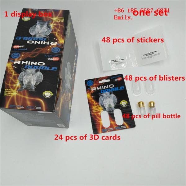 CMYK Color Blister Card Packaging For Male Sex Pills 12000 Pcs MOQ