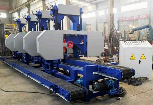 A multi cabeça usada industrial elétrica horizontal resaw a faixa considerou a máquina