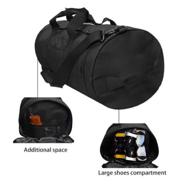 50l Multi-Funcation Waterproof Duffle Backpack With Shoe Compartment
