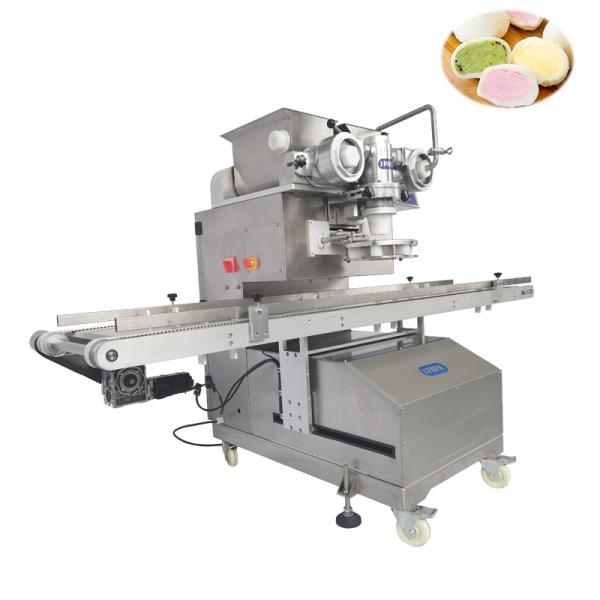 P180 Automatic Mochi Ice Cream Maker Ball Forming Automatic Encrusting Machine 60-99pcs/min