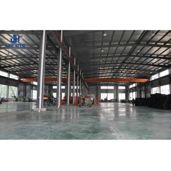 Solid H-shape Steel Beam Quick Build Prefab Metal Industrial Building Frame for Hangar
