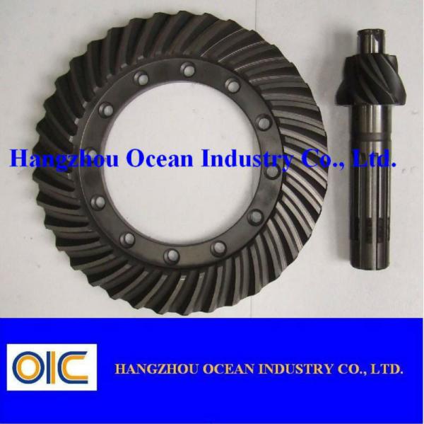 Spiral Bevel Crown Wheel and Pinion differential pinion gear with Enhanced Durability