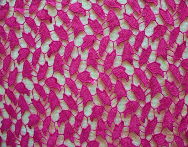 Garment Accessories Chemical Lace Fabric  Water Soluble Embroidery  lace fabric Like Fish  in Different  Color