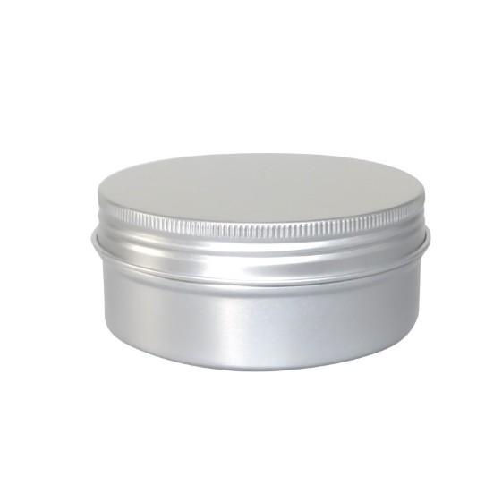 150g 83*35 Round Threaded Aluminum Box Cosmetic Cream Box Snack Tea Sealed Packaging Metal Box