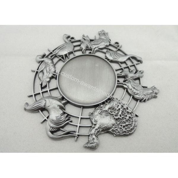 Nickel 3d Carnival Medas Zinc Alloy With Animal And Inner Cut Hole