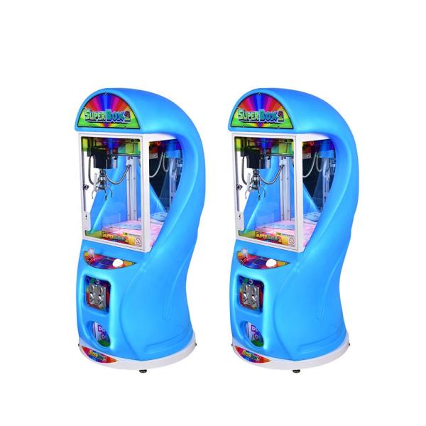 Máquina de venda automática de prémios Super Box 2 Mini Toys Recheado Brinquedos Regalo Grabber Arcade Crane Claw