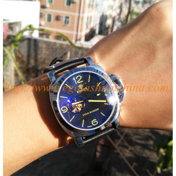 Top Brand WINNER Mechanical Movement Classic Watch Genuine Leather Strap Fashion Men Watch