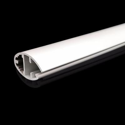 Motorized 78mm Roller Blind Aluminium Tube Bottom Rail 13 Cover