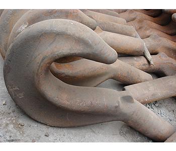 Алюминиевые латунные резиновые элементы, Zine покрыли Крюк-возглавленное поверхностное покрытие