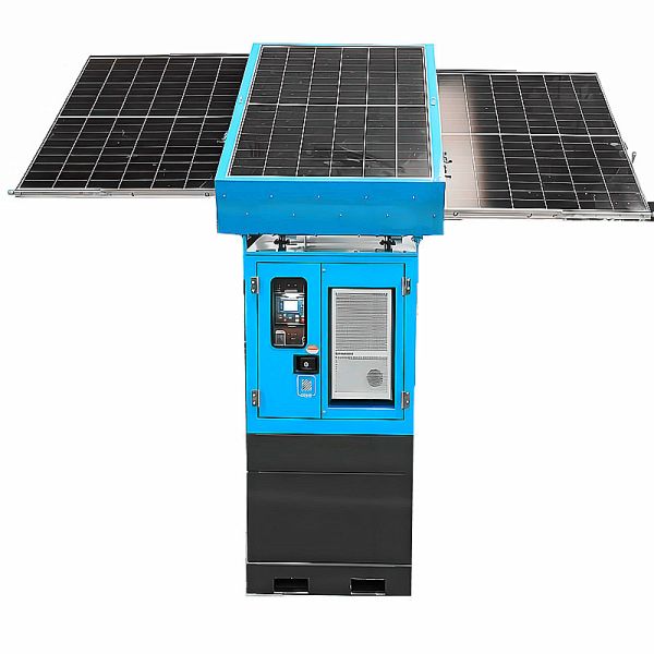 Diesel and Solar Generator energy management system Low Fossil Fuel Consumption Solar Power Generator Portable