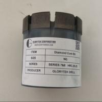 Bits de núcleo de diamante impregnados por la naturaleza AQ BQ NQ PQ HQ Para perforación de minería de carbón
