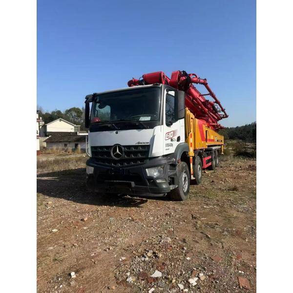 2021 Sany Heavy Industry Concrete Pump Truck 65m Installed Mercedes Chassis Price