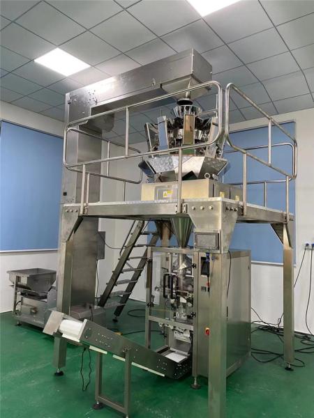 Multihead Pillow Bag  Granule Vertical Packing Machine For Snacks