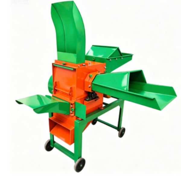 Reinforced Carbon Chaff cutter with grinder Fodder Crusher All in One Feed Processing Small Farms