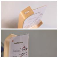 Cuadro fotográfico acrílico de calidad hecho a mano con base de madera