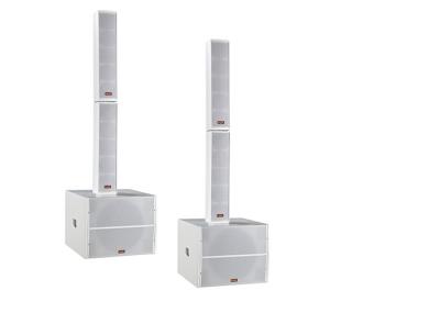 8 ohm 200W Church Speaker Systems 4x4 Aluminium Column Speaker