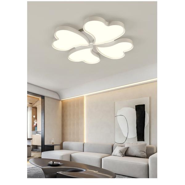 Ultra-thin Recessed Led Ceiling Lights Creative Bedroom Minimalist Study Petal Ceiling Lights(WH-MA-265)