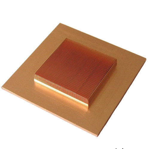 Radiador de aluminio y cobre de grado industrial con proceso de soldadura