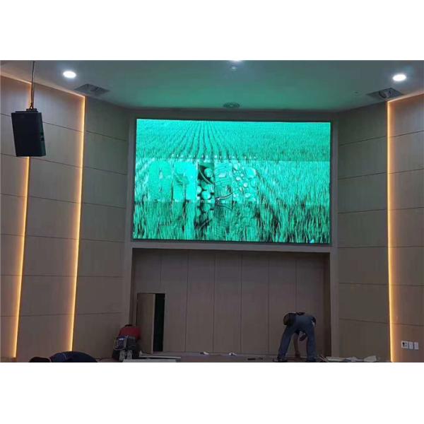Indoor HD LED Wall For Banqueting Hall 1R1G1B SMD3535 6mm Pixel