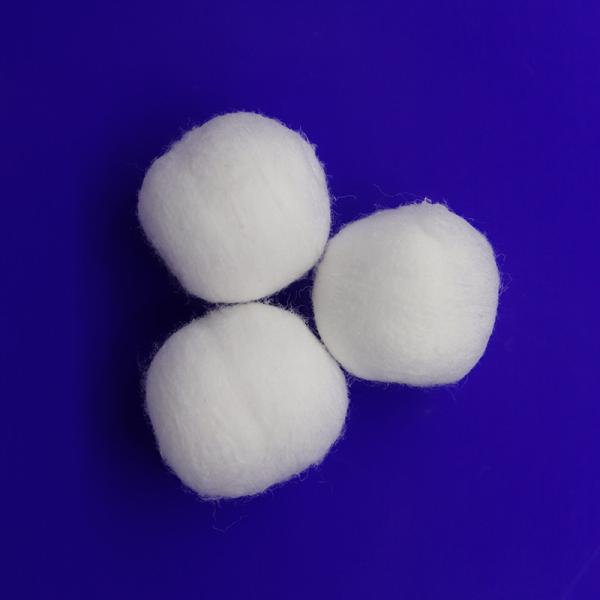 100% Cotton High Absorbent Medical Cotton Ball White Color BP and USP standard