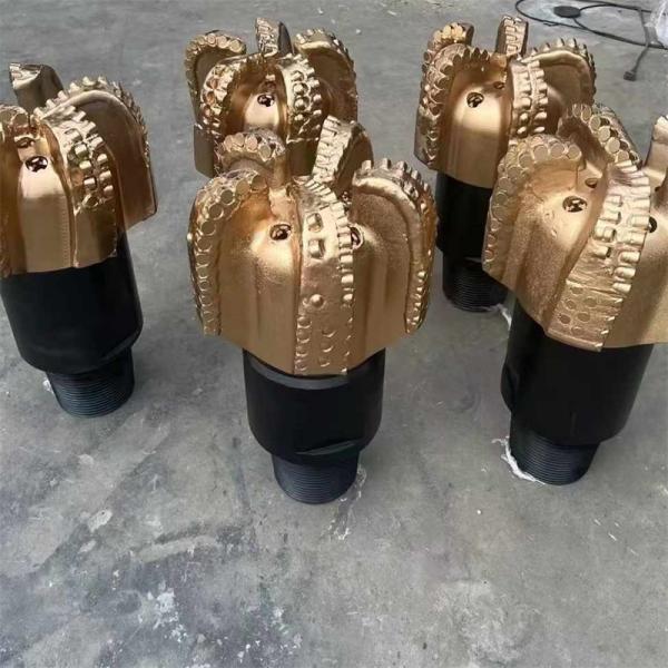 5 Blades Steel Body PDC Drill Bit For Oil Gas Geological Well Drilling