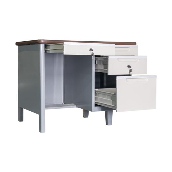 School And Hospital Steel metal standing desk Electrostatic Spraying