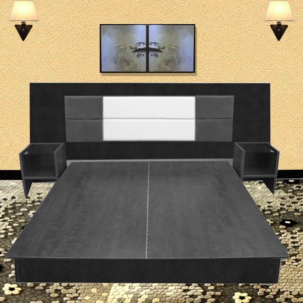 Commercial Use Hotel Bedroom Furniture Sets Contemporary Style OEM & ODM