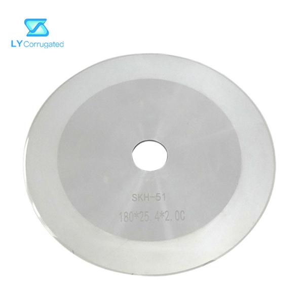 HSS Circular Industrial Cutting Blade SKH51 Tungsten Steel Paper Roll Round Knife