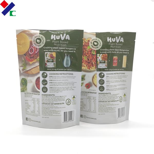 Air Proof 11oz Stand Up Zipper Pouch K Plastic Bag For Snack