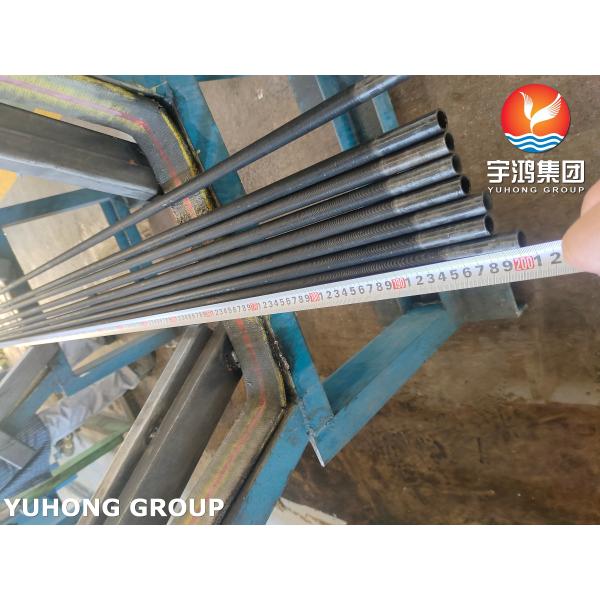 Tubos de aleta baja de aleación de carbono sin costura ASTM A333 Gr1 para enfriadores de aire