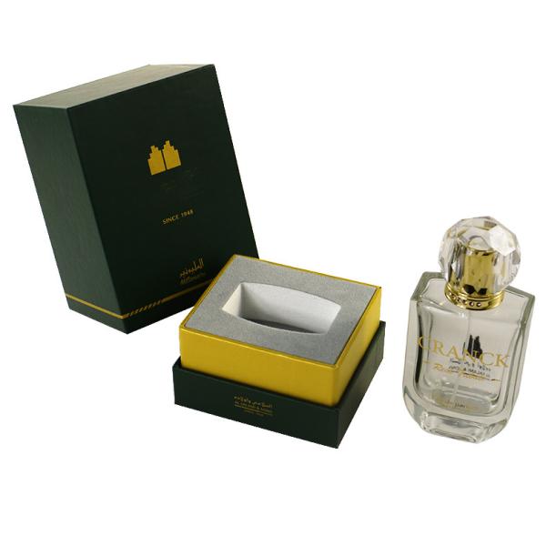 Cosmetic Fragrance Bottle Gift Box Packaging 2mm Cardboard Paper With Lid