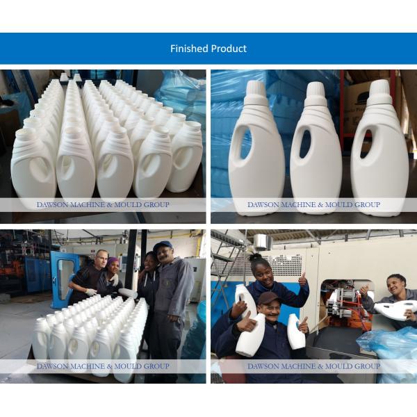 Detergent Bottle Double Station Single Head Servo Motor Blow Moulding Machine