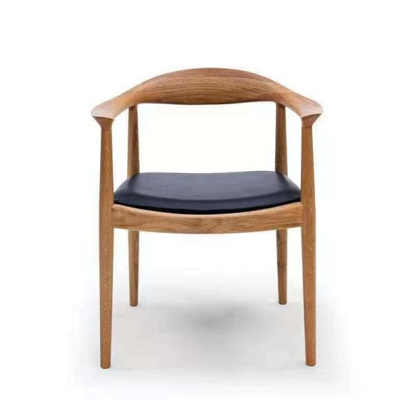 Wishbone Antique Wooden Throne Chair Y Shaped Solid Wood Dining Chairs