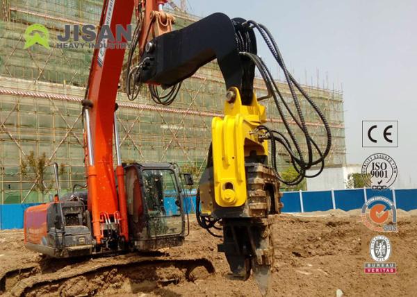 motorista Machine Vibro Hammer de Attachment Hydraulic Pile da máquina escavadora 18-65T