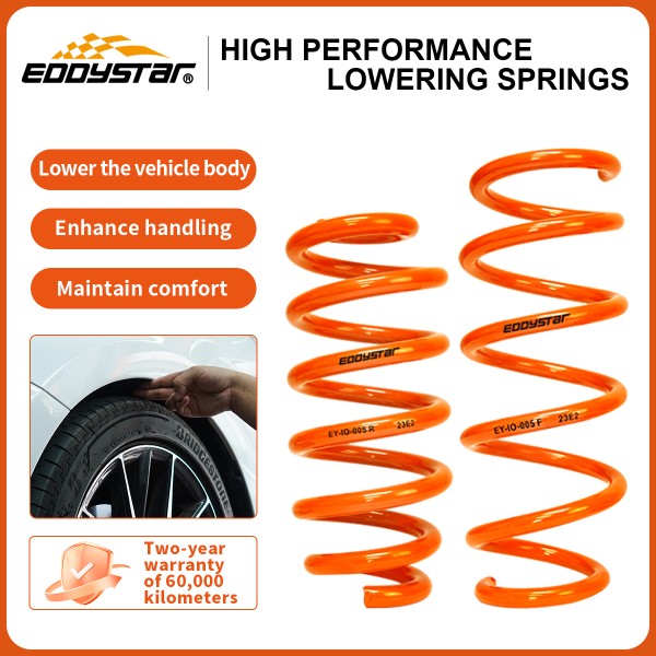 EDDYSTAR Performance Lowering Springs For Chevy Cruze/Malibu/Equinox/Impala/Corvette 2005-2025