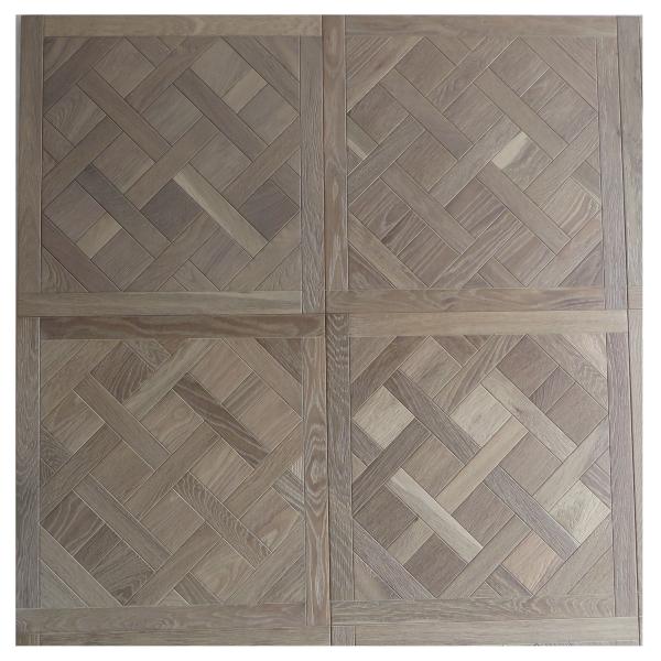 Versailles Engineered Oak Parquet Flooring, Chemical Treated