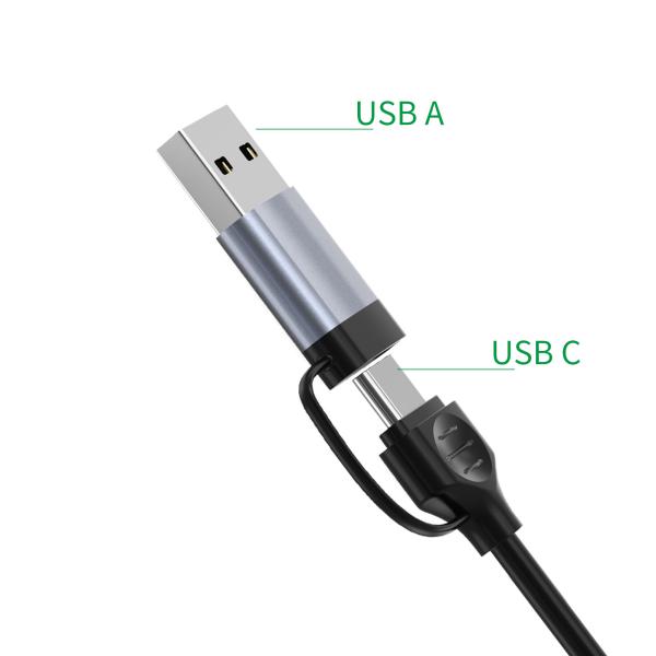Компактный адаптер USB C Hub для ноутбука Usb Port Expander Usbc Hub для быстрой передачи данных