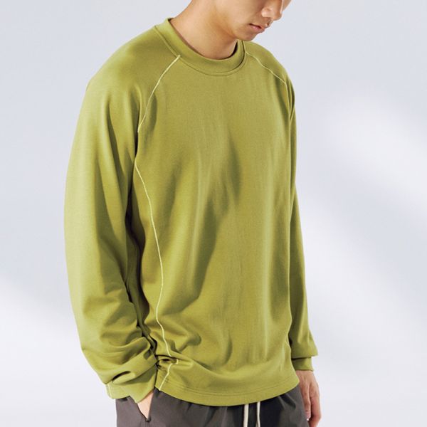 Modal Cotton Blend Long Sleeve Top, Soft Stretch Casual Basic Tee | OEM & ODM Supported, Custom Logo, Fabric & Color Available