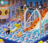 Indoor Them Park Kids Petit terrain de jeux intérieur