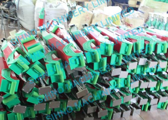 manual double barrel portable auto seeder and fertilizer +86-15052959184