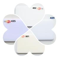 Folha de acrílico de cor fluorescente Folha de acrílico flexível Tamanho personalizado de 1,8 mm-40 mm Desenvolver novos produtos