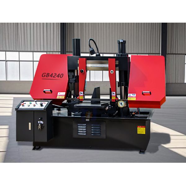 Horizontal Band Saw Machine Metal Cutting GB4240 High-Accuracy Band Sawing Machine