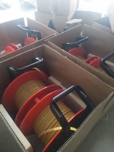 Suporte personalizado OEM 200m Linear de aço Medidor de nível de água para medição de poços profundos