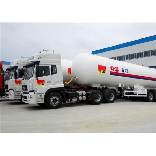 3 Axle 50000 L LPG Tank Semi Trailer 50M3 25T 56M3 Volume Customized ISO 9001 Approved