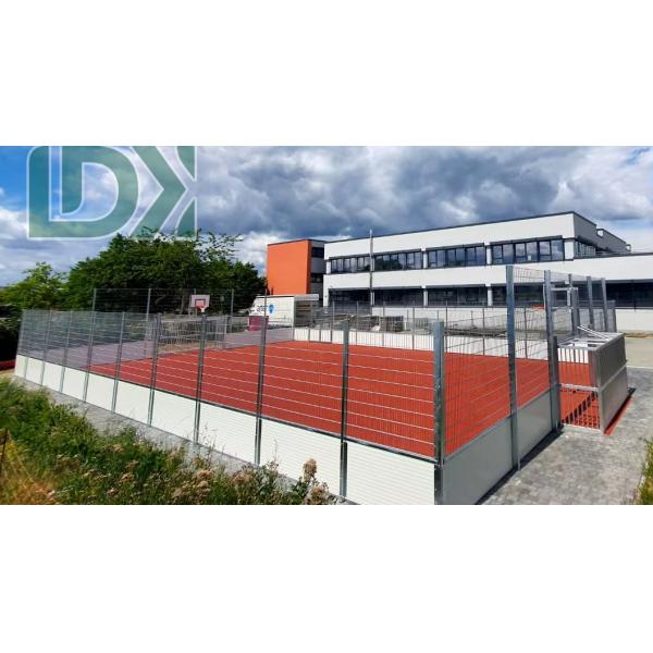 Customized Portable European Football Field Cage Movable Mini Cage For Fewer Players