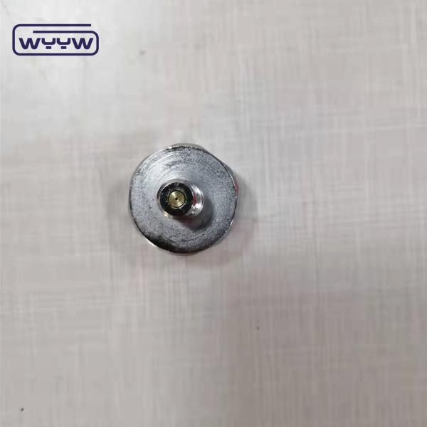 Boa qualidade de venda a quente OEM ar hexagonal latão cromado 250bar 300bar 350bar 23mm mini manômetro de pressão
