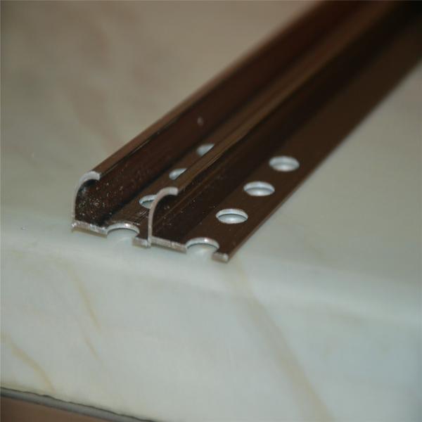 Durable Angle Line Floor Strip Aluminum  Wall Corner Edge Floor Transition Accessories
