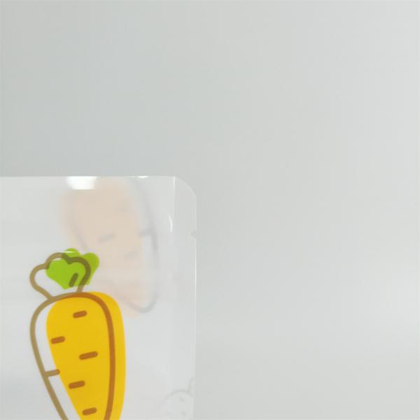 Custom Printed Plastic Bags Food Grade Stand Up Zipper Pouch for Chips Snack Packaging Bags with Window