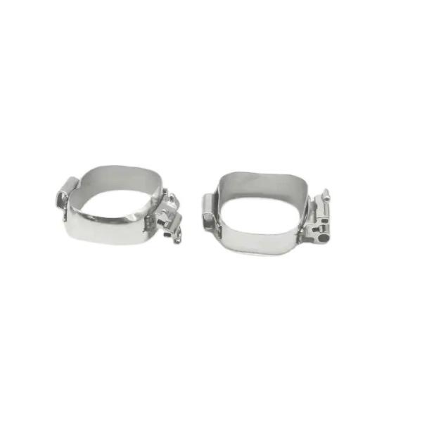 Orthodontic Dental Teeth Metal Buccal Tube Convertible 1st Molar MBT Bracket .022 Slot