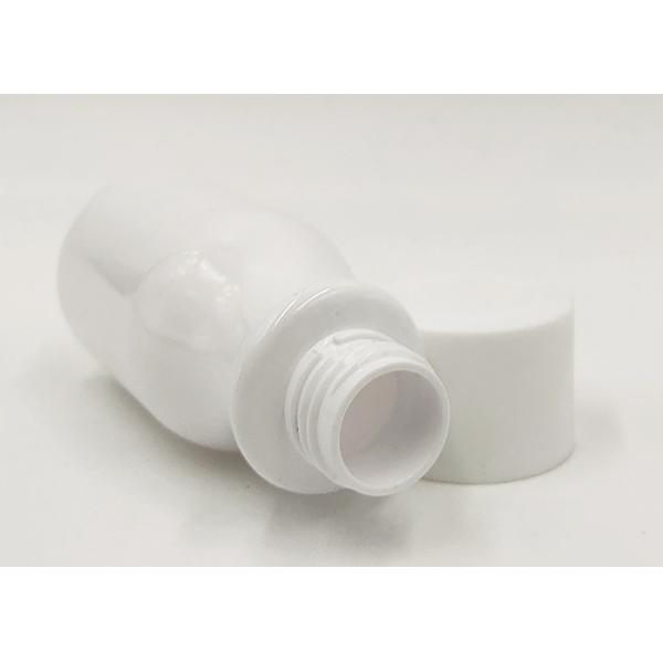White Color Plastic PET Bottle Packaging For Lady Face Toner